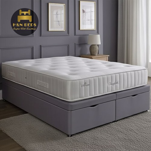 Divan ottoman bed - divan, plush