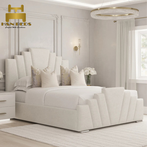 Sunrise panel crown bed - panel, frame
