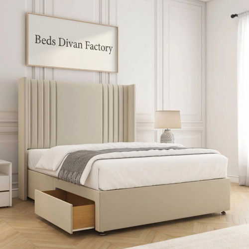 Reinforced divan bed set - divan, panel