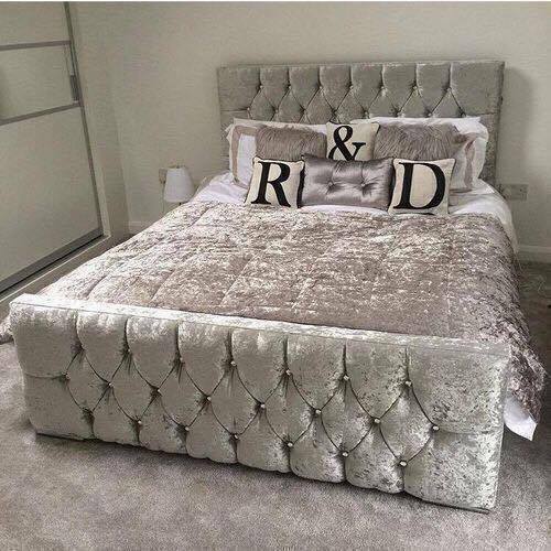 Chesterfield sleigh bed - sleigh, frame
