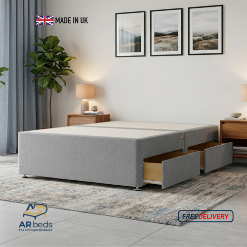 Hard divan base - hard, 2/4