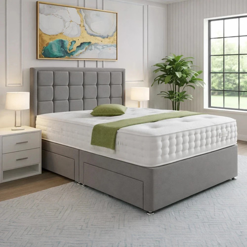 Plush divan bed set - plush,