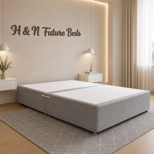 Luxury divan bed base plush - base,