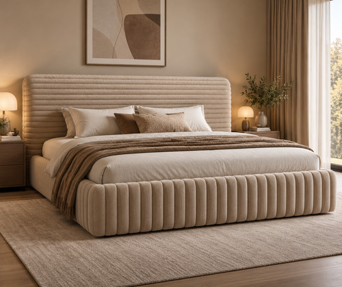 Luxury gas lift ottoman - luxury,