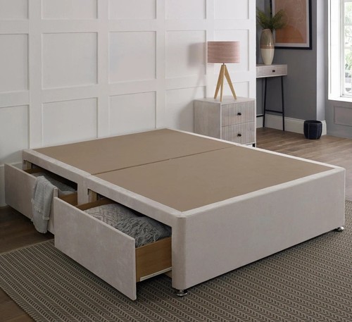 Divan bed base - divan, plush