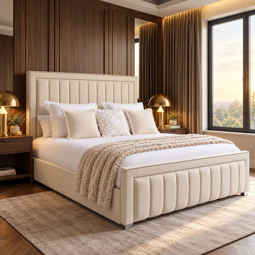 Ottoman storage bed plush - ottoman,