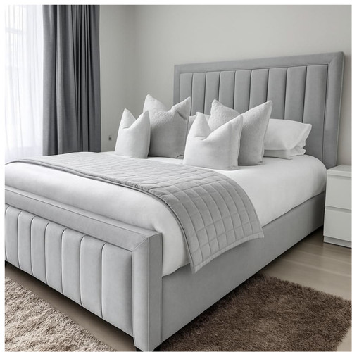 Ottoman panel lined bed - panel,