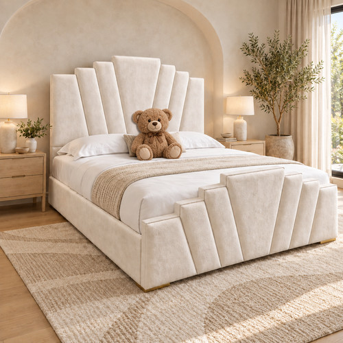 Ottoman bed frame gas - bed, up