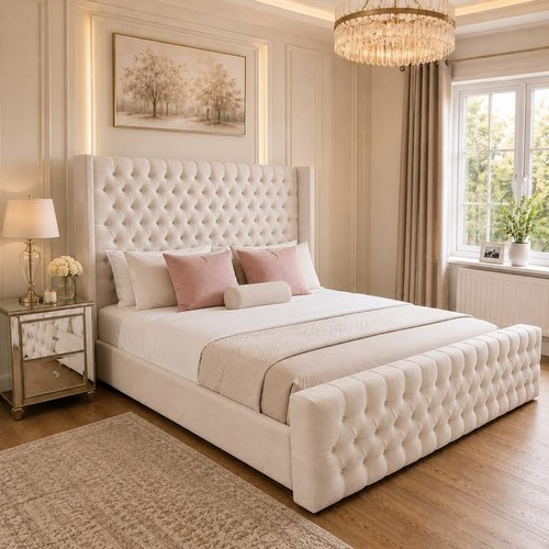 Modern wingback chesterfield - modern,