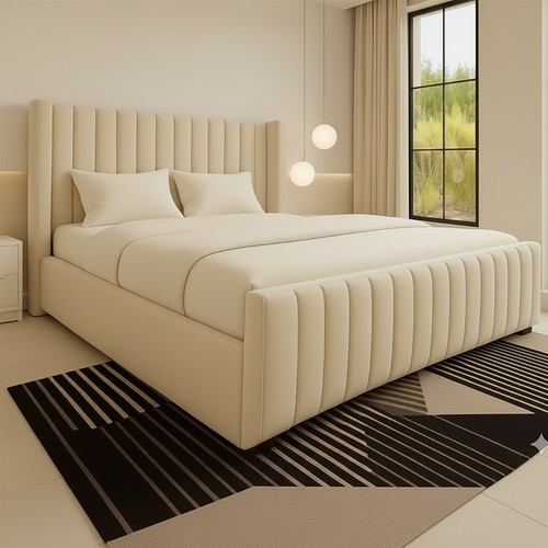 New york style winged bed - new,